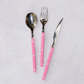 Pastello Pink Three-Piece Place Setting